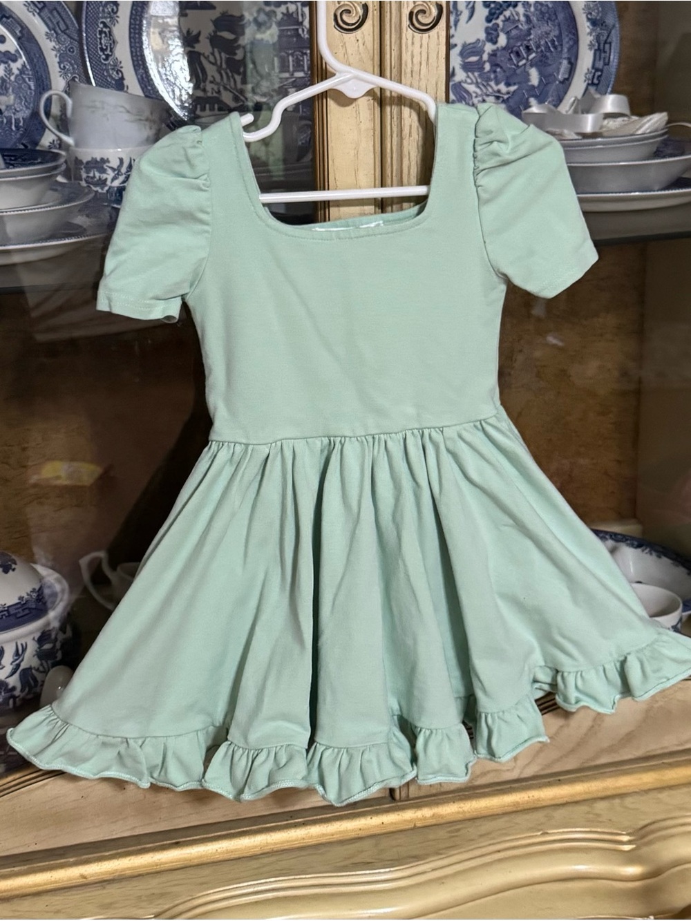 Girlhood Little Stocking Company Mint Twirl dress 3t girls boutique